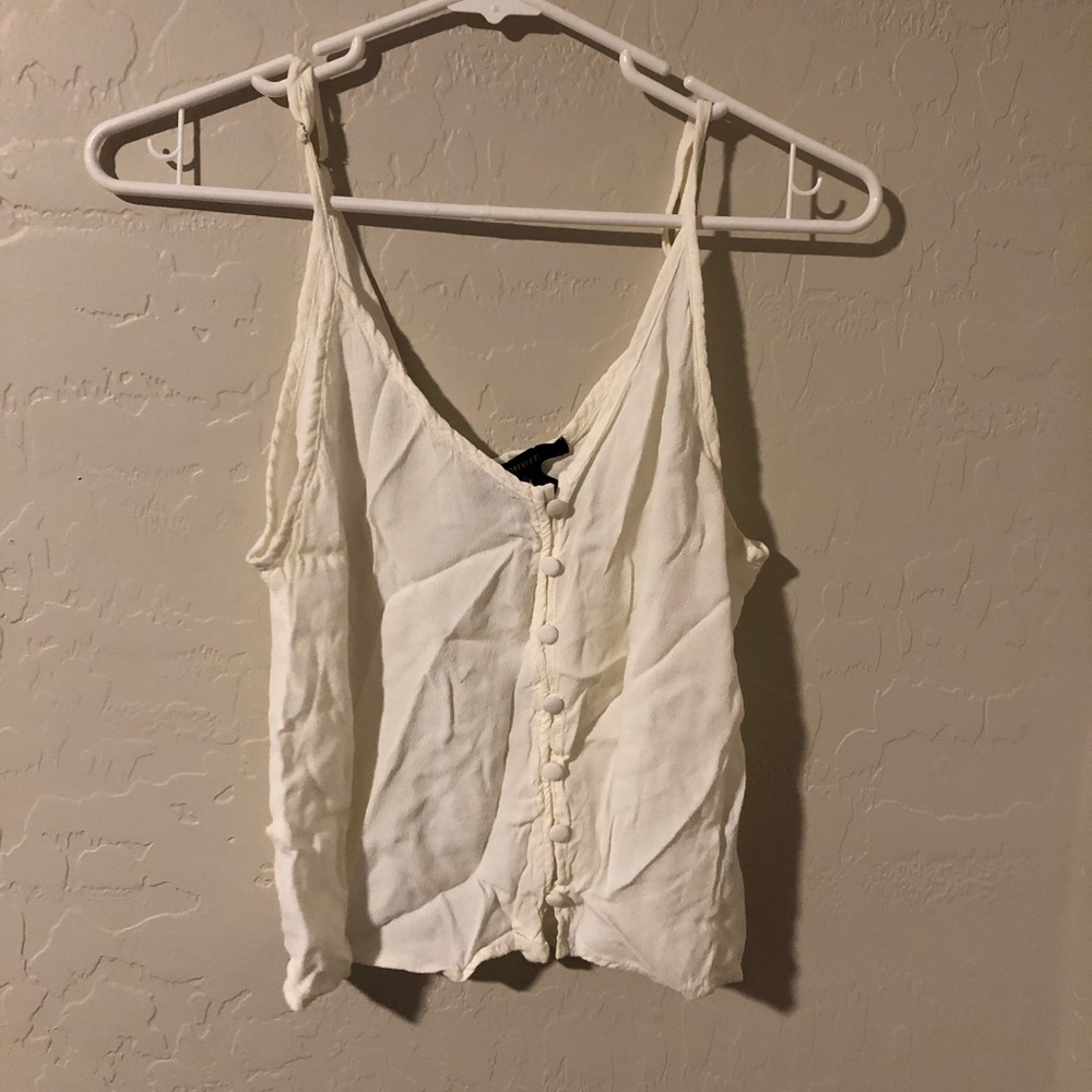Sheer tank top